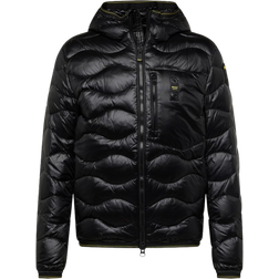 Blauer USA Lightweight Wave Quilted Jacket - Black