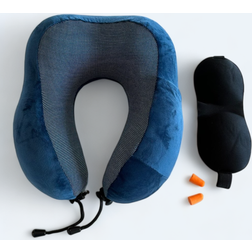 JourneyLife Memory Foam Nackkudde Blå