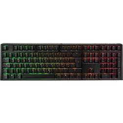 Ducky DKON2108ST ONE 3 Classic Black RGB Cherry MX Silent Red Hotswap Keyboard (Nordic)