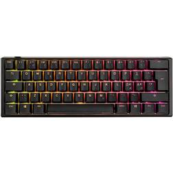 Ducky DKON2161ST ONE 3 Mini Classic Black RGB Cherry MX Silver Hotswap Keyboard (Nordic)