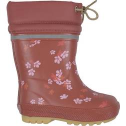 CeLaVi Thermal Boots with Lining - Apple Butter/Flowers