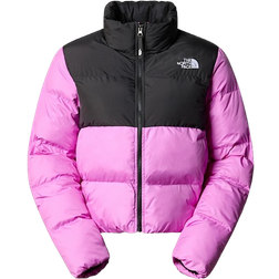 The North Face Saikuru Cropped Jacket Women - Violet Crocus/TNF Black