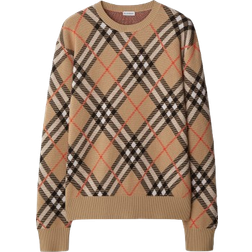 Burberry 'Check' Crew Neck Sweater