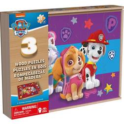 Spin Master Paw Patrol Wood Puzzles 3x24 Pieces