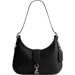 Coach Hamptons Hobo Bag - Silver/Black