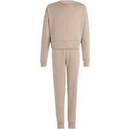 Adidas Junior Future Icons Tracksuit - Wonder Taupe