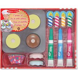 Melissa & Doug Bake & Decorate Cupcake Set