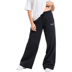 New Balance Script Wide Leg Joggers - Black