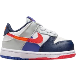 Nike Dunk Low SE TD - White/Light Silver/Midnight Navy/White