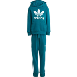 Adidas Kid's Adicolor Hoodie Set - Legacy Teal