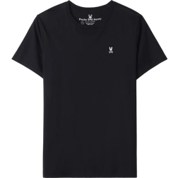 Psycho Bunny Mens Classic Crew Neck Tee - Black