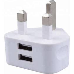 Gear Geek UK Dual Fast Charge USB Plug