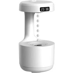 Scandinavian Collection Humidifier with Anti-Gravity Effect and Clock