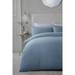 Serene Lindly Waffle Weave Set - Duvet Cover Blue