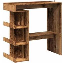 vidaXL with Storage Rack 100 x 48 x 101.5 cm Bar Table