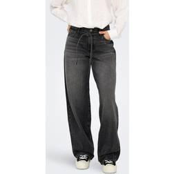 Only Gianna Straight Jeans - Black