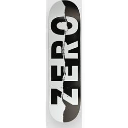 Zero Ripped Army 8.25" Skateboard Deck white black/white