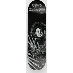 Zero Edwards Scissorhands 8.25" Skateboard Deck" pattern Uni