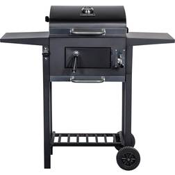 George Foreman Charcoal Grill 109 cm W Matte Black