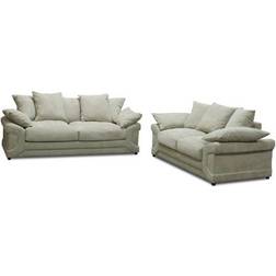B&Q 3+2 Seater Set Beige Sofa