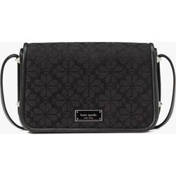 Kate Spade Flower Jacquard Small Flap Crossbody - Black Multi