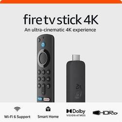 Amazon fire tv stick 4k 2023 streaming device 8gb wi-fi 6 alexa voice hdr10