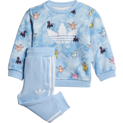 Adidas Infants X Disney Graphic Crew Set - Clear Sky/Multicolor (JP2579)