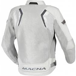 Macna VELOTURA Textiljacke hellgrau