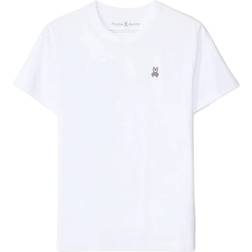 Psycho Bunny Mens Classic Crew Neck Tee - White