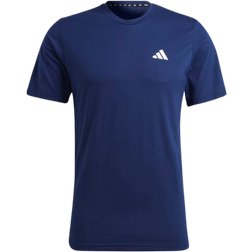 Adidas Men Train Essentials Feelready Training T-shirt - Dark Blue/White