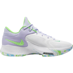 Nike Giannis Freak 4 M - White/Black/Stadium Green/Oxygen Purple