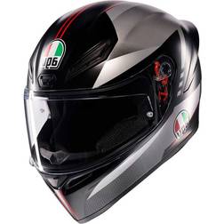 AGV Full-face helmet k1 lap matt black/grey/red