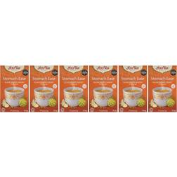 Yogi Stomach Ease Organic Herbal Tea 102pcs 6pack