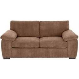 B&Q Jumbo Cord 2 Seater Coffee Sofa