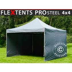Dancover Snabbtält FleXtents PRO Steel 4x4m Grå