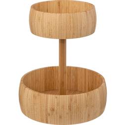 5five Simply Smart Two-Tiered Bamboo Fruit Basket Servering