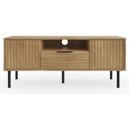 GFW lowboard Nervata Oak TV Bench 119x49cm