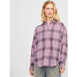 JJXX Jxjamie Flannel Ls - Moonlite Mauve/Check
