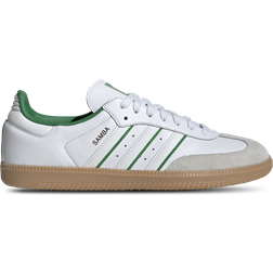 Adidas Samba OG - Cloud White/Crystal White/Green