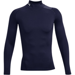 Under Armour Comp Mock Haut Manches Longues Hommes - Bleu