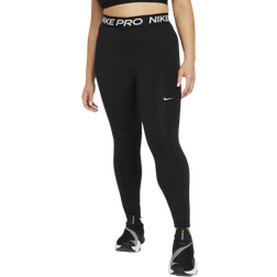 Nike Pro 365 Women's Leggings Plus Size - Black/White