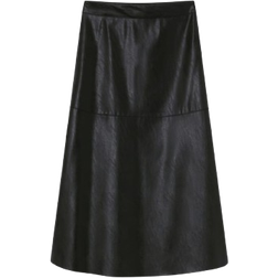 Pinko Effect Midi Skirt - Black