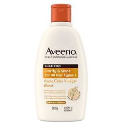 Aveeno Haircare Clarify and Shine+ Vinegar Shampoo 300 ml