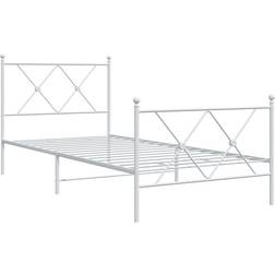 vidaXL Metal Sängram 90x200cm