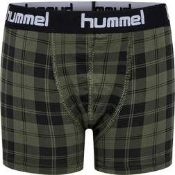 Hummel Dusty Olive Nolan Boxers 2-Pack