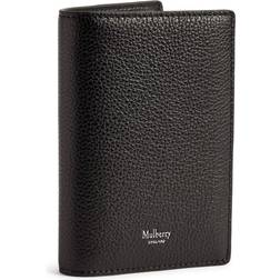 Mulberry Grained Leather Passport Holder - Black