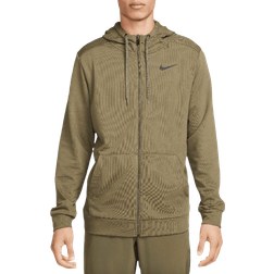 Nike Dry Dri FIT Training Hooded Jacket - Medium Olive/Black