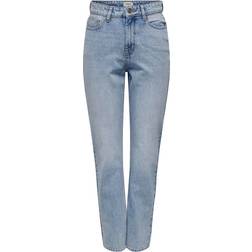 Only Onlbillie High Waist Straight Fit Jeans