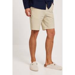 Selected Homme Slhregular-Karl Seersucker Shorts - Beige