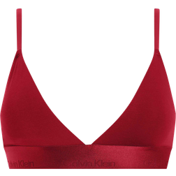 Calvin Klein Triangle Bra - Modern Cotton - Red